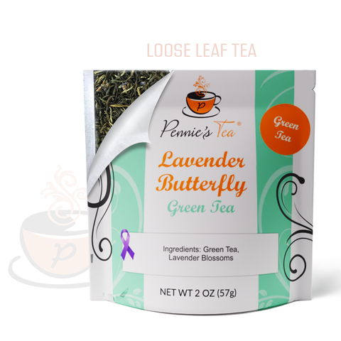 Lavender Butterfly Green Tea