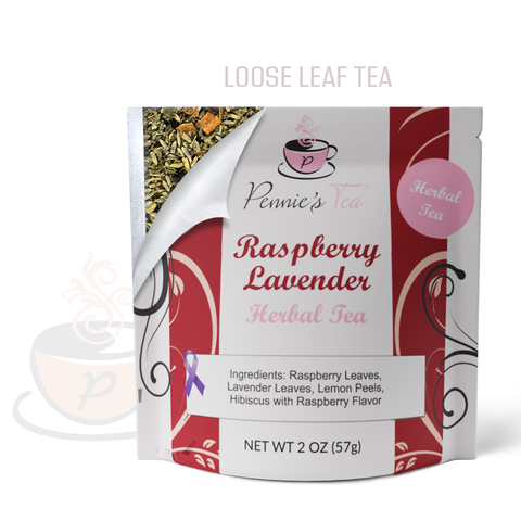 Raspberry Lavender Herbal Tea